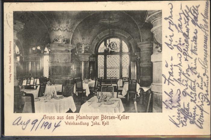 Hamburg Börsen Keller