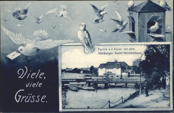 HAMBURG  CITY Ruder Vereinshaus Vogel