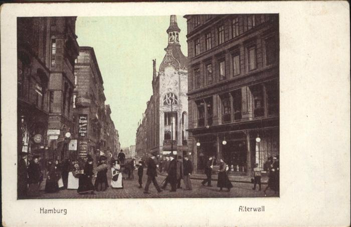 HAMBURG  CITY Aiterwall