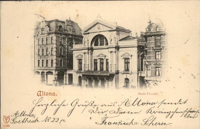 Altona Hamburg Stadt Theater