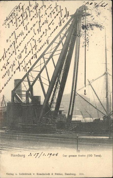 Hamburg grosse Krahn