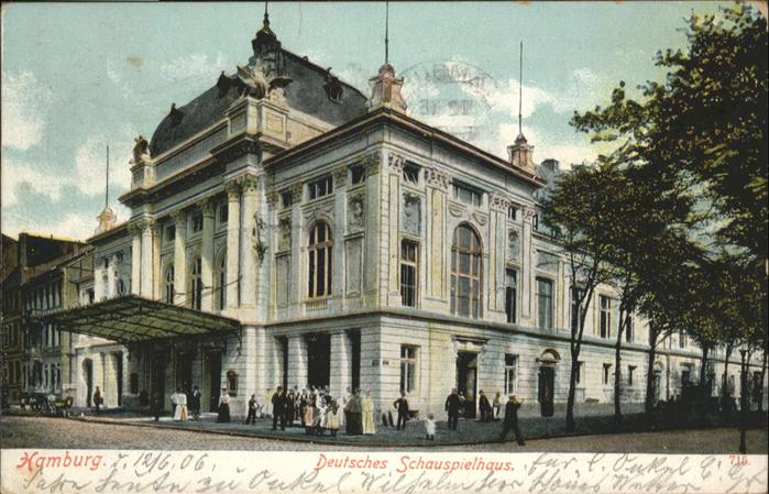 Hamburg Deutsches Schauspielhaus