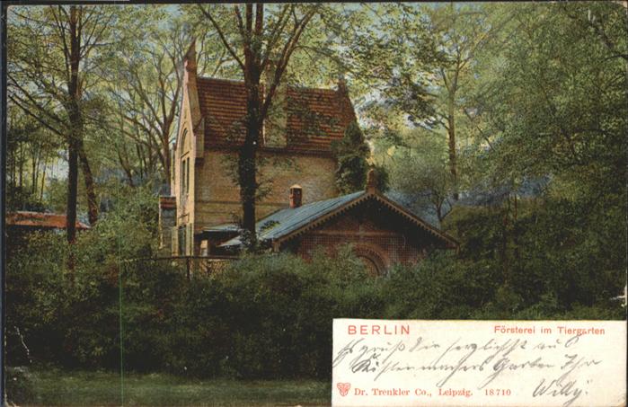 Berlin Försterei Tiergarten