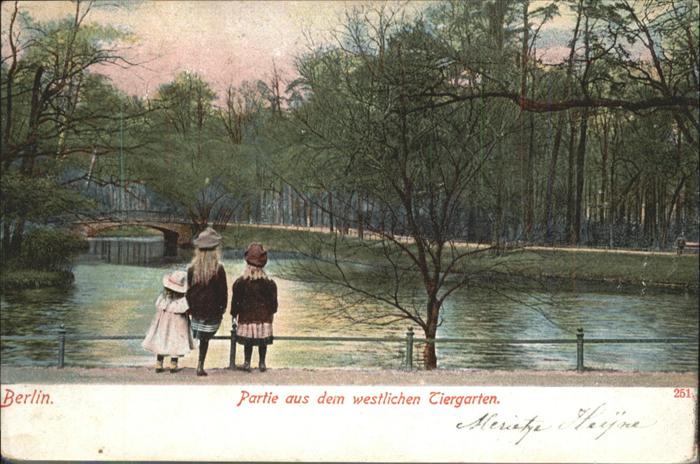 Berlin westlichen Tiergarten