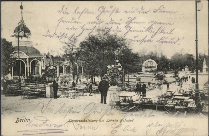 Berlin Landesausstellung Lehrter Bahnhof