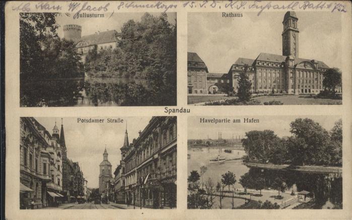 Spandau Rathaus Juliusturm Potsdamer Strasse Ha