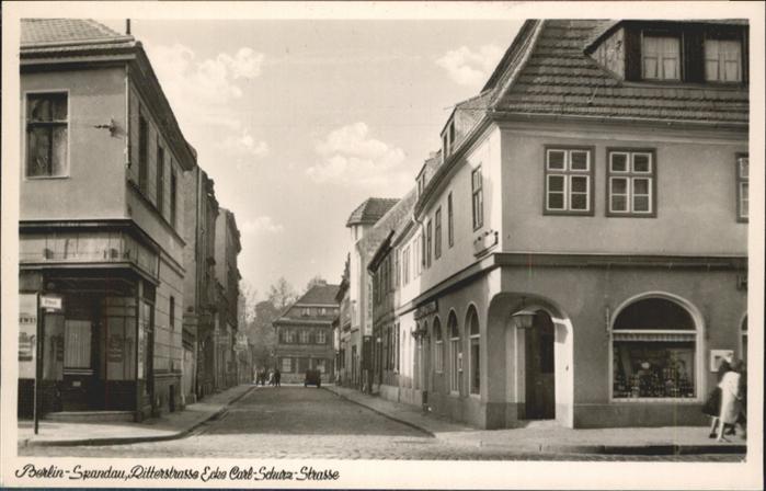 Spandau Ritterstrasse Ecke Carl Schurz Strasse