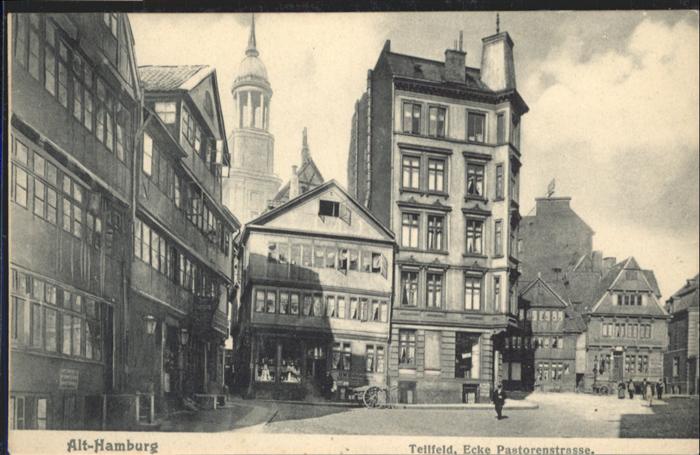 Hamburg Tellfeld Ecke Pastorenstrasse