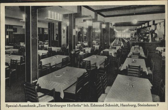 HAMBURG  CITY Wuerzburger Hofbraeu