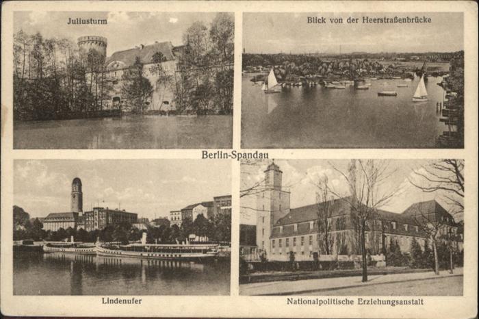 Spandau Heerstrassenbrücke Juliusturm Lindenufe