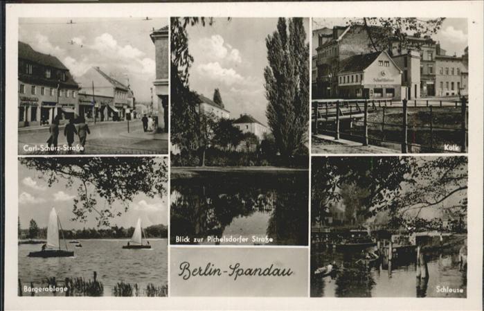 Spandau Schleuse Carl Schurz Strasse Pichelsdor