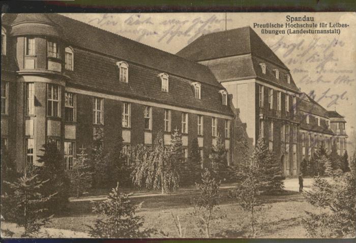 Spandau Preussische Hochschule für Leibesübunge