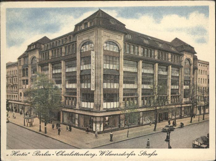 Charlottenburg Hertie Wilmersdorfer Strasse