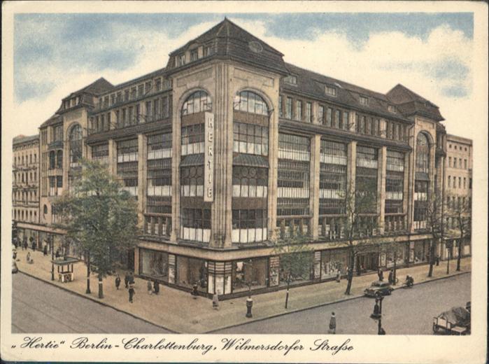 Charlottenburg Hertie Wilersdorferstrasse