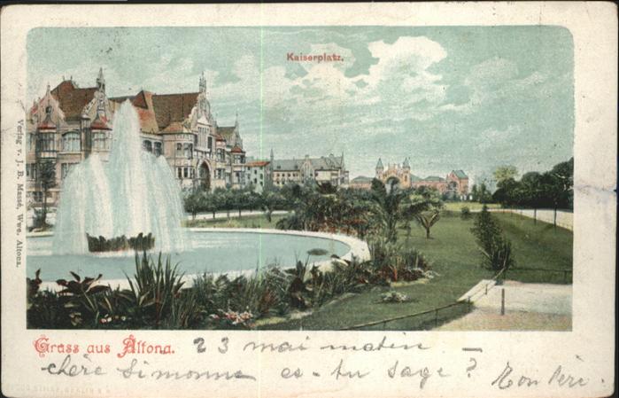 Altona Hamburg Kaiserplatz