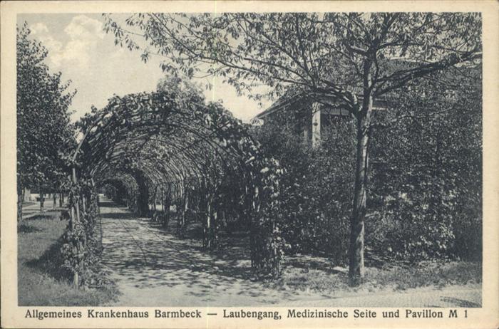 HAMBURG CITY Allgemeines Krankenhaus Barmbeck
Laubengang