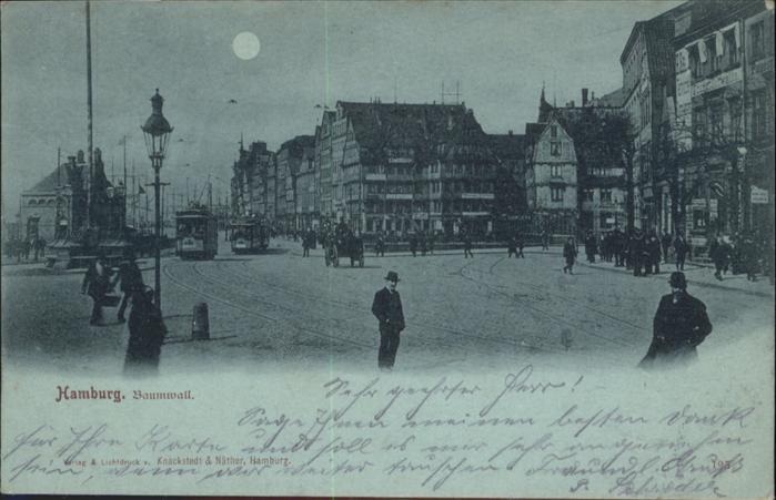 HAMBURG CITY Baumwall