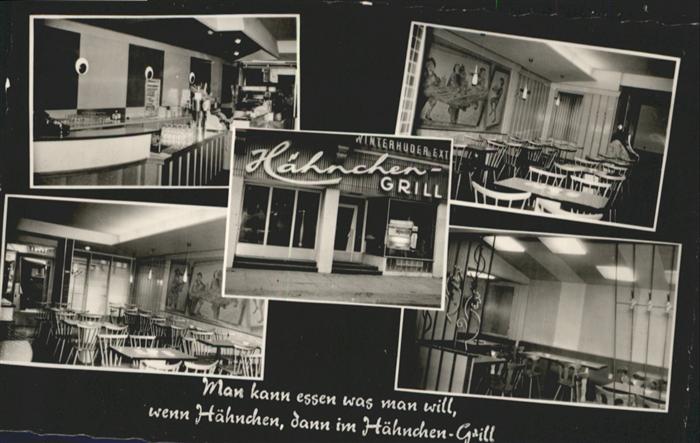 HAMBURG  CITY haehnchen-Grill
Langereihe 76