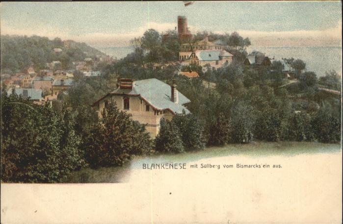 HAMBURG  CITY Blankenese
Suellberg
Bismarckstein