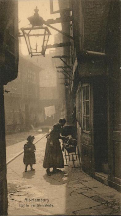HAMBURG  CITY Hof in der Steinstrasse