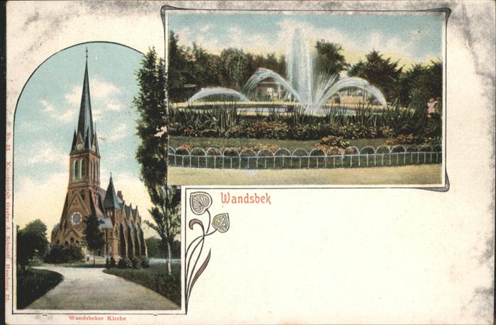 Wandsbek Wandsbeker Kirche
Park