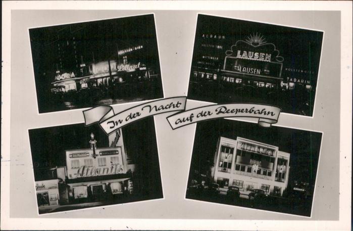 HAMBURG  CITY St. Pauli
Reeperbahn