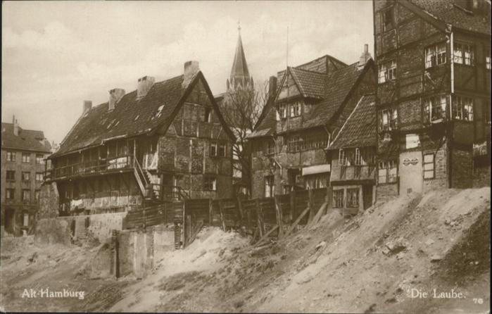 HAMBURG  CITY Alt-Hamburg
Laube