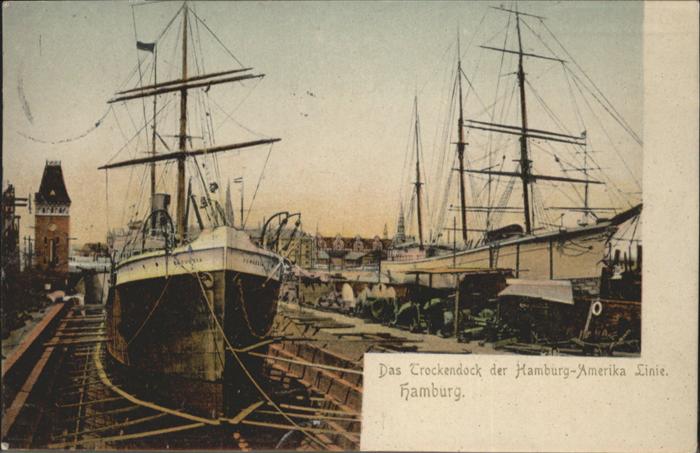 Hamburg Trockendog
Hamburg-Amerika-Linie