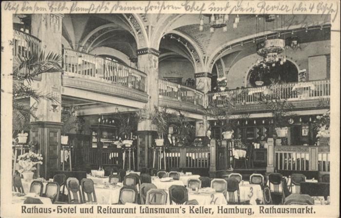 Hamburg Hotel Günsmann`s Keller
Rathausmarkt