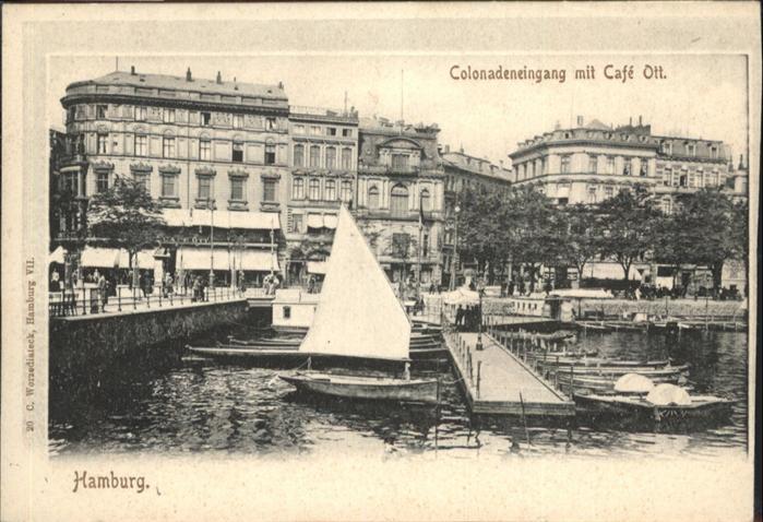 Hamburg Colonadeneingang
Cafe Ott