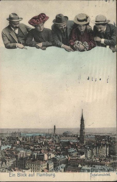 Hamburg Totalansicht