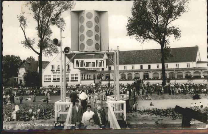 HAMBURG  CITY Wedel-Schulau
Faehrhaus