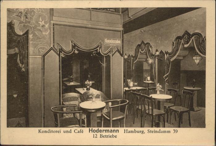 Hamburg Konditorei und Cafe Hodermann