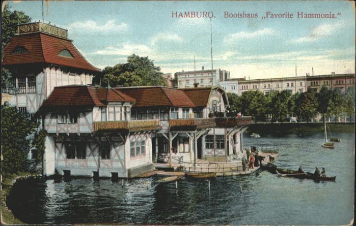 Hamburg Bootshaus Favorite Hammonia