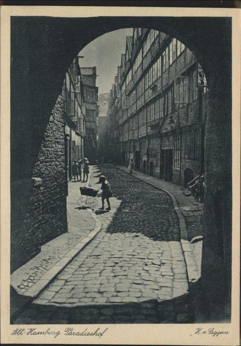HAMBURG  CITY Paradieshof