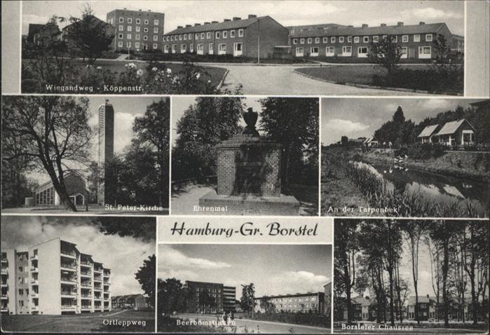 HAMBURG  CITY Gr. Borstel
Borsteler Chaussee
St. Peter-Kirche
