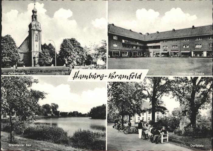 HAMBURG  CITY Bramfeld
Dorfplatz
bramfelder See