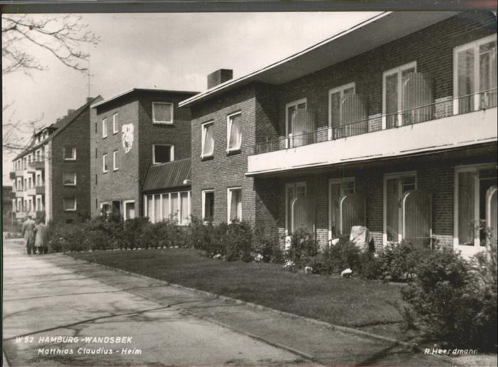 HAMBURG  CITY Wandbek
Matthias-Claudius-Heim