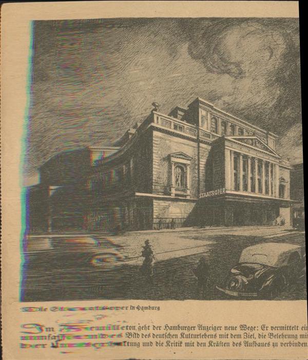 HAMBURG  CITY Hamburger Anzeiger