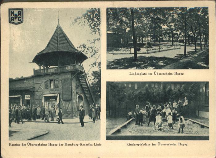 HAMBURG  CITY Lindenplatz
ueberseeheim Hapag