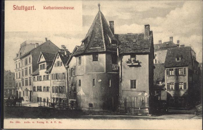 STUTTGART  CITY Katharinenstrasse