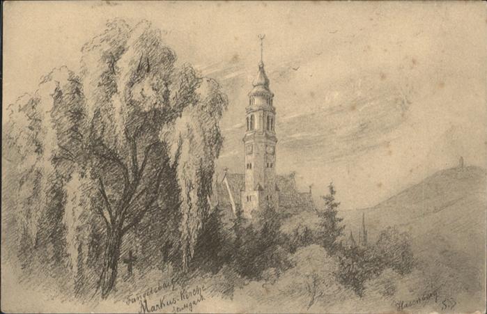 Stuttgart Hasenberg Markus-Kirche