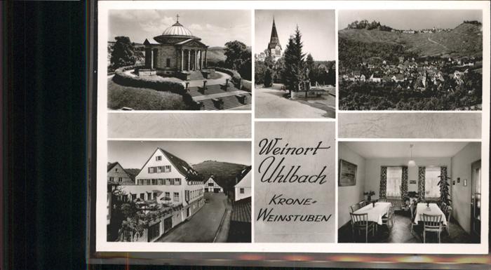 Uhlbach Stuttgart Krone Weinstuben