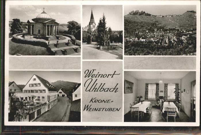 Uhlbach Stuttgart Krone Weinstuben