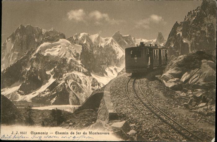 Bergbahn Chamonix Chemin de fer du Montenvers