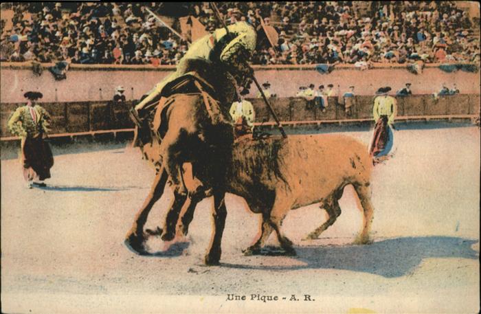 Stierkampf Une Pique