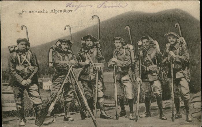 Jagd Französische Alpenjäger Gewehre