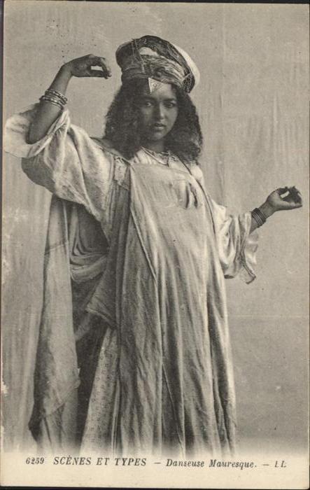 Typen Danseuse Mauresque Afrika