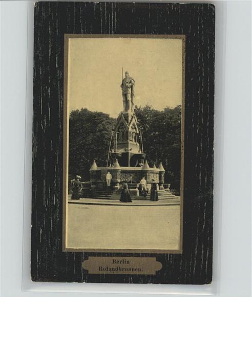 Berlin Rolandbrunnen Rolande