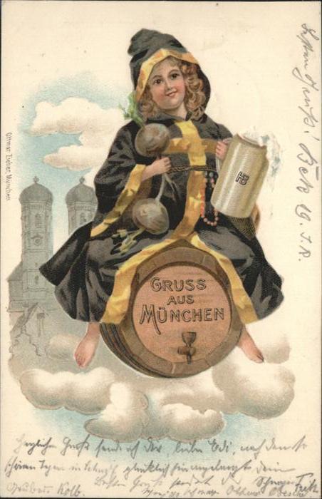 Muenchner Kindl Prägedruck